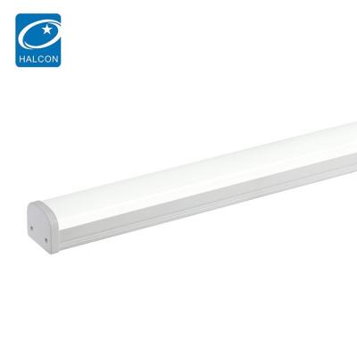 China School Halcon School Hospital Dimming 4ft 8ft 36 60W Slim Led Strip Batten Lamp for sale