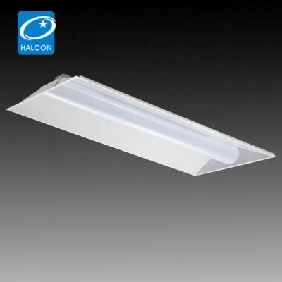 China Modern Home Lighting ETL CE 5 Years Warranty OEM ODM Sheet Metal AC Steel 2ft 4ft 30w Smd 45w Recessed Led Troffer Light for sale