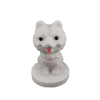 China China Factory Supply Interesting Price Natural Hand Carved White Marble Animals Crystal For Gift for sale