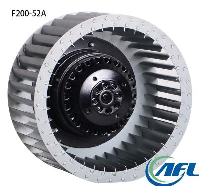 China Forward Hotels AFL 200mm 220/230V 380/400V AC Centrifugal Fans Frameless Fan With Frame for sale