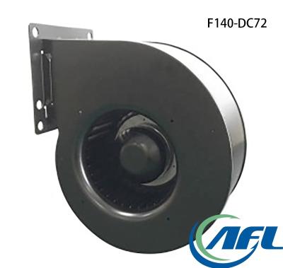 China Hotels AFL Forward 140mm 24V 48V 310V DC Centrifugal Fans Fan With Frame for sale