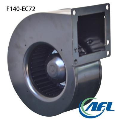 China Hotels AFL 140mm Forward AC 220V EC Centrifuge Fans Speed ​​Control Fan With Frame for sale