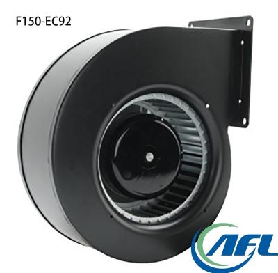 China Hotels AFL 150mm Forward AC 220V EC Centrifuge Fans Speed ​​Control Fan With Frame for sale