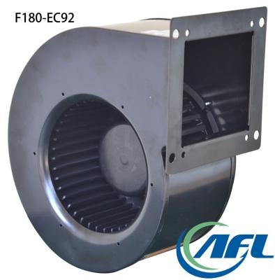 China Hotels AFL 180mm Forward AC 220V EC Centrifuge Fans Speed ​​Control Fan With Frame for sale