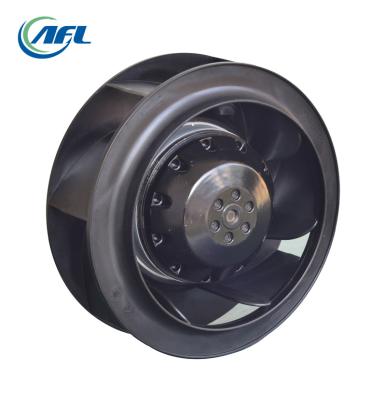 China Hotels AFL 180mm AC 220V 230V Plastic Impeller Rear Centrifugal Fan For Computer Room for sale