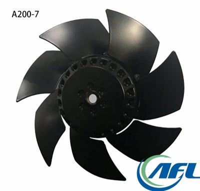 China Hotels AFL 200mm AC 220V/230V/380V/400V Axial Fans With One External Net Rotor Motor Fan And Configurable Wind Guide Panel for sale