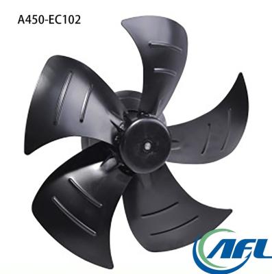 China Hotels AFL 450mm EC 220V Axial Fans With A Net And Configurable Wind Guide Panel for sale