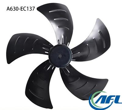 China Hotels AFL 630mm 220V 380V EC Axial Fans With One Net And Configurable Wind Guide Panel for sale