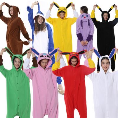 China 2019 High Quality Fleece Animal Onesie Christmas New Women Halloween QUICK DRY Adult Pajamas for sale