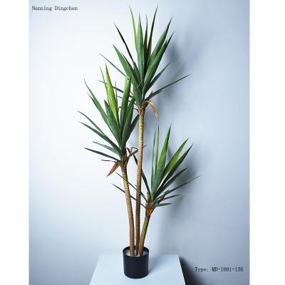 China Factory direct sale 150cm contemporary artificial yucca tree indoor decorative for sale