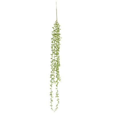 China Beautiful Colorful Artificial Green Vine Hanging Mini Succulent Artificial Plant For Home Decorative Plant Wall for sale