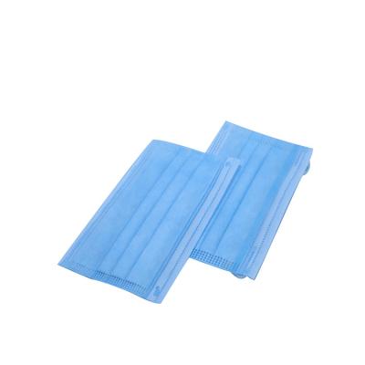 China Adult 3 Layers Soft Medical Disposable Nonwoven Face Mask Face Mask for sale