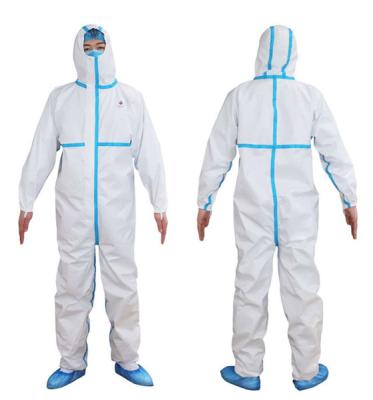 China Hospital Disposable Medical Use Protective Clothing, Microporous Coverall and Isolation Gown for sale