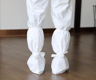 China Protective PP +PE Disposable Shoe Covers Medical Disposable Shoe Covers for sale