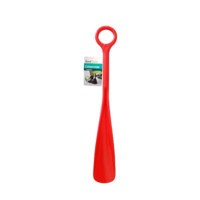 China Hot Selling Light Weight 30CM Portable Plastic Shoehorn Women Men Kids Shoe Pusher Helper Wear Shoes Colorful Shoe Horn for sale