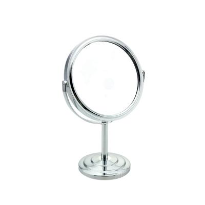 China 2 CLASSIC high quality single side beauty makeup desk mirror various sizes round flat makeup mirror for sale