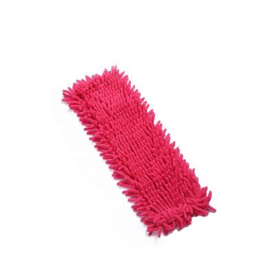 China Sustainable Microfiber Towel Mop Head Pads Refill Flat House Cleaning Tool Floor Dust Mop Head Replacement for sale