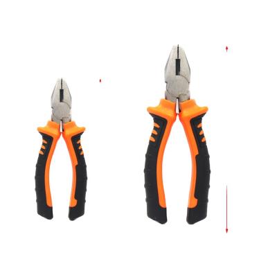 China Modern Two Colors Handle Chrome Vanadium Hand Tool Pliers Sniff Cutting Pliers for sale