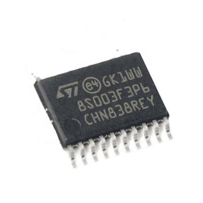 China Standard MCU 8BIT 8KB FLASH 8S003F3P6 TSSOP20 stm8s Mcu STM8S003F3P6TR for sale