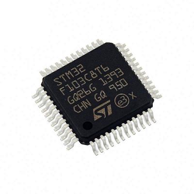 China Online Integrated Circuits new original LQFP48 network communications STM32F103C8T6 electronic components MCU STM32F103C8T6 for sale