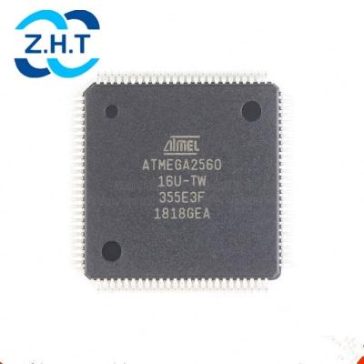 China Electron Components Supplies AVR Mirocontroller Standard Chip ATMEGA2560 Chip ATMEGA2560-16AU for sale