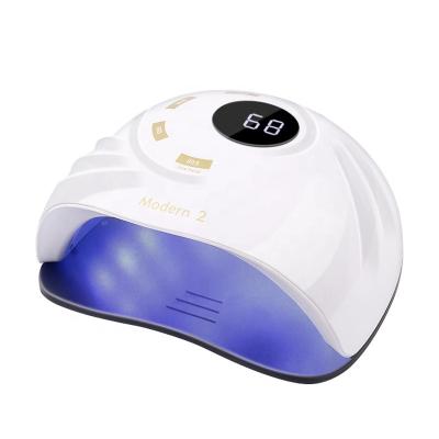 China Mirror Printing Powerful Gel 90W UV Nail Lamp Auto Sensor Led UV Lamp Nail Polish Dryer For Nail Beauty Salon for sale