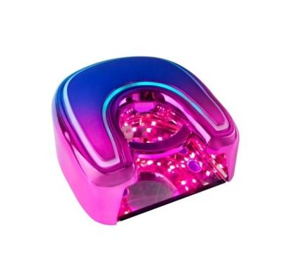 China BELMAX X8 Lightweight 48W Rechargeable Cordless UV Led Nail Lamp Nail Polish Dryer For Nail Beauty for sale