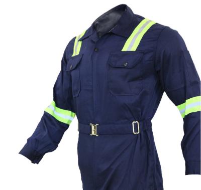 China Wholesale Eco-Friendly Vis Workwear Coverall Mechanic Construction Oil Gas Safety Overalls Hi for sale