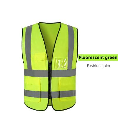 China Water Proof Manufacturer Construction Security Reflective Vest Railroad Road Workers Work Safety Vest for sale