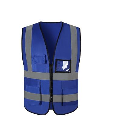 China Water Proof Manufacturer Construction Security Reflective Vest Railroad Road Workers Work Safety Vest for sale