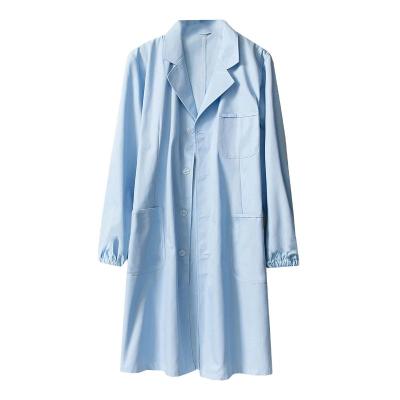 China Unisex Professional Doctor Lab Coat Lab Cloth Doctor T/C White Color Medical Uniform Good Quality Eco-friendly Cloth for sale