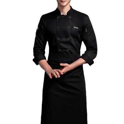 China Hot Selling Long Chef Coats Jackets/2022 New Style Lightweight Best Chef Anti-Pilling 2022 Sleeve Jackets For Men for sale