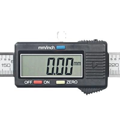 China Low price ready to ship plastic metal digital display horizontal electronic ruler 31-304A for sale