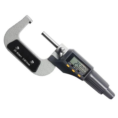 China 2021 Premium High End Dark Blue 61-503A Long Digital Three Button External Micrometers for sale