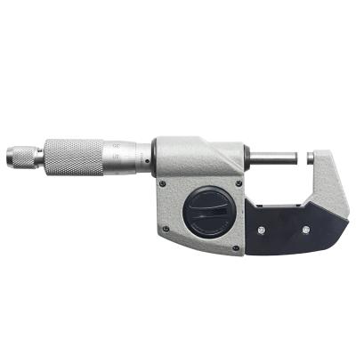 China Low price hot sale quality digital display black silver micrometer with 61-253 scale mechanical tools for sale