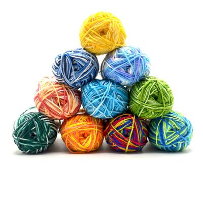 China Anti-pilling 3PLY 100% MILK ACRYLIC COTTON YARNS CROCHET HAND KNIT YARN for sale