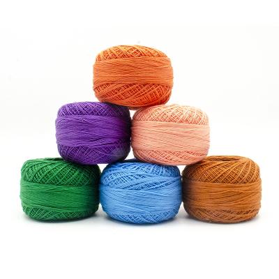 China 100% Sustainable Knitting Clothes Cotton Lace Yarn Crochet Yarn for sale