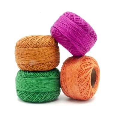 China 3PLY Yarn Crochet Lace Viable Hand Knitting Thick Cotton for sale