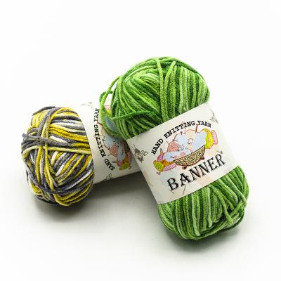 China Sustainable Wholesale Section Dyed Cotton Yarn Crochet Yarn Bamboo Yarn for sale