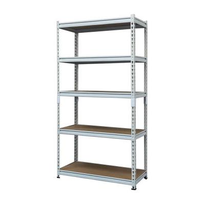 China Professional Warehouse Storage Shelving Supplier Single Light Duty Metal Rack Stacking Shelves for sale