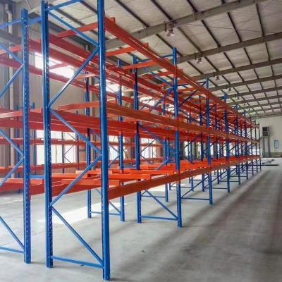 China Heavy Duty Industrial Single-Deep Stackable Iron Single-Deep Stackable Iron Pallet Factory Metal Factory Corrosion Protection Storage Steel Pallets for sale