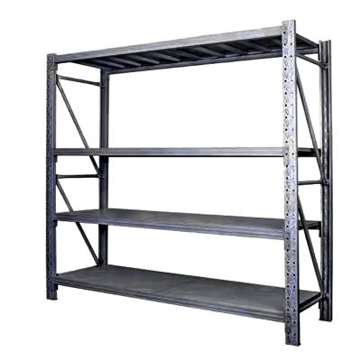 China Stack Up Boltless Shelving Storage Shelves Steel Garage Organizer Shelving Heavy Duty Home Metal Shelving Unit for sale