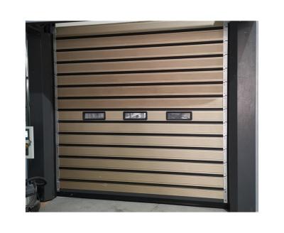 China Anti-theft Hard Material Fast Rolling Coiling High Speed ​​Spiral Roll Up Door For Small Interior Doors for sale