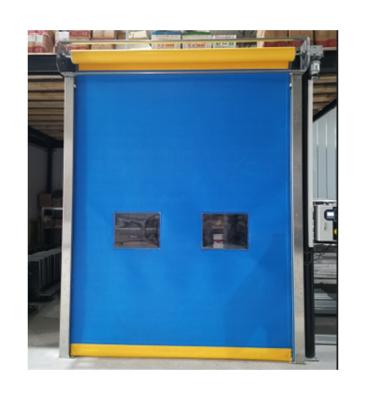 China Anti-theft Sealing Cold Storage PVC Large Fast High Speed ​​Door With Remote Control for sale