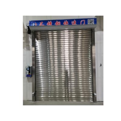 China Warehouse Storage Garage Stainless Steel Rolling Shutter Anti Theft Door for sale