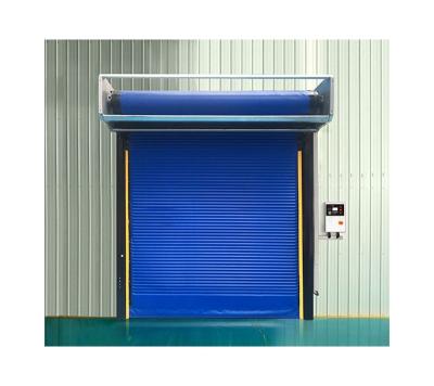 China Anti-theft automatic industrial high speed roller shutter door for cold room for sale