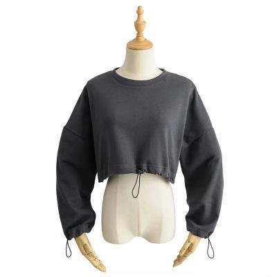 China Autumn Design Fashion Spring Women Hooded Sweatershirts Short Length Full Sleeves Summer Wholesale Women's QUICK DRY for sale