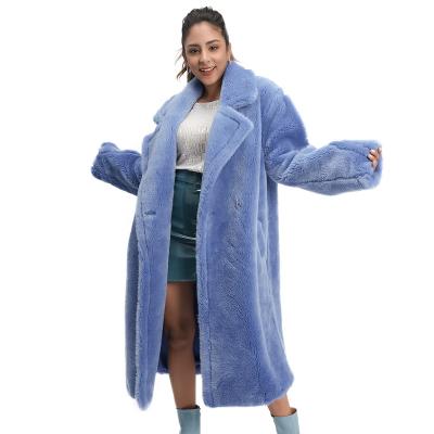 China New Natural Breathable Winter Fur Fashion Trend Female Clothes Warm Wool Teddy Coat Jackets Real Sheep Fur Shearling Jacket Coat Women for sale