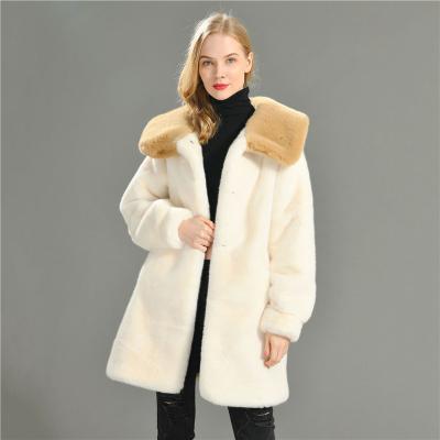 China High Quality Anti-Wrinkle Wholesale Price Drop Shipping Custom Style Solid Color Faux Rabbit Fur Fluffy Fabric Along for sale