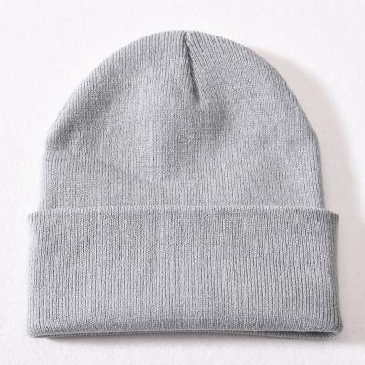 China Wholesale Price COMMON Cheap Colorful Unisex Knitted Acrylic Beanie Hat for sale